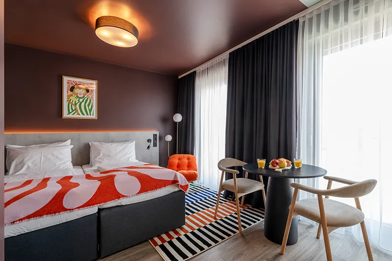kalm.stay munich east deluxe Doppelzimmer
