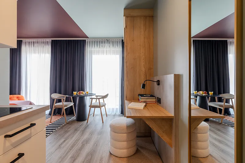 kalm.stay munich east deluxe Doppelzimmer
