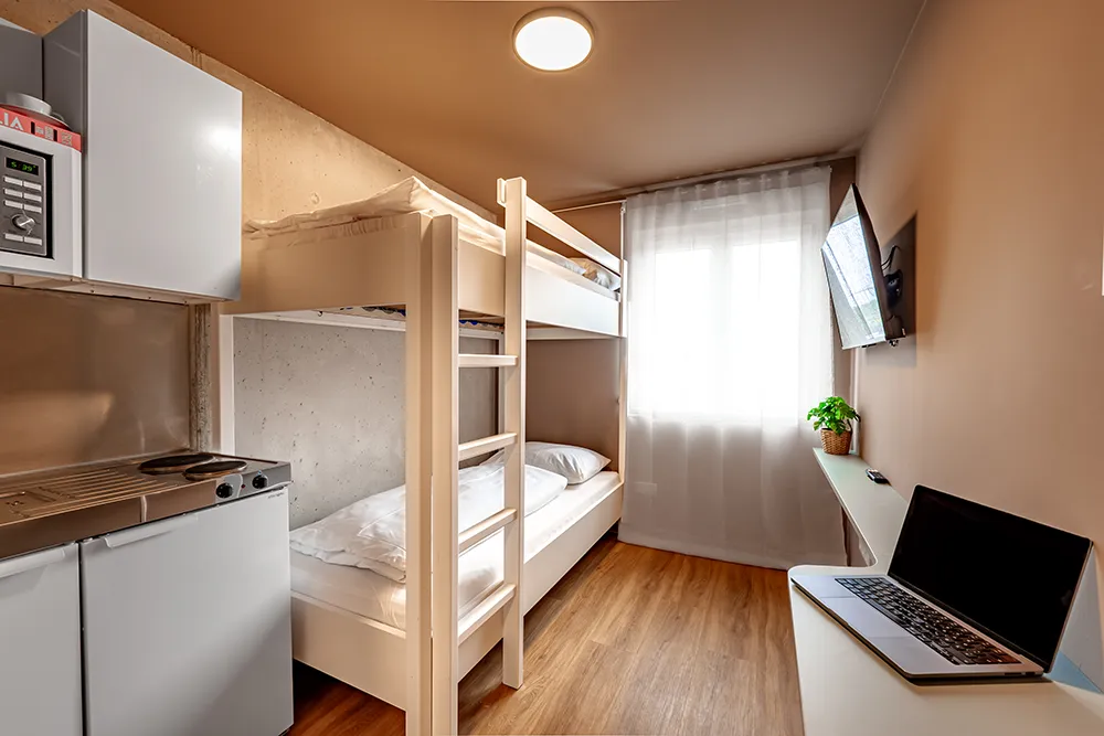 kalm.stay Twin Studio | Serviced Apartments West