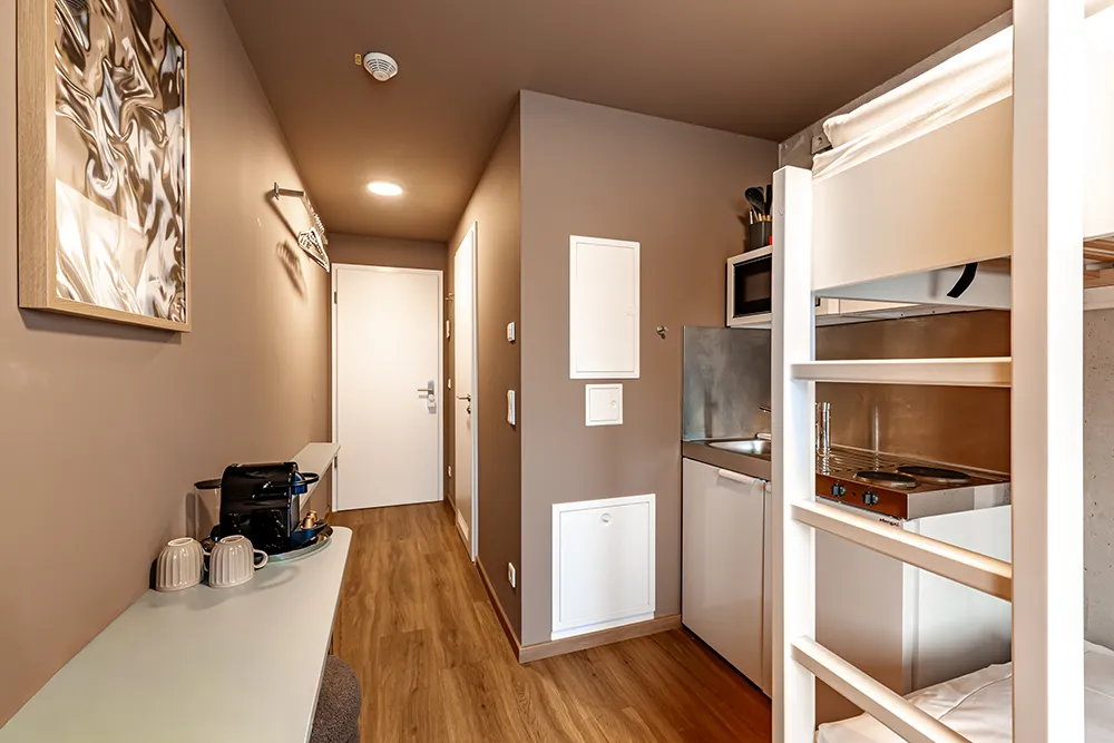kalm.stay Twin Studio | Serviced Apartments West